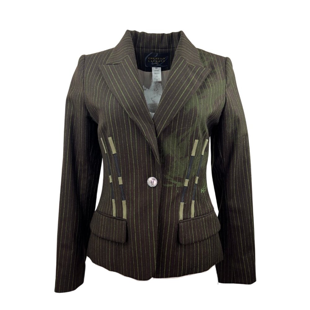 Christian Lacroix Pinstripe Blazer